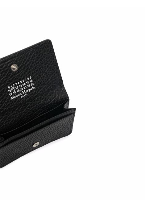 portafoglio four stitches unisex black MAISON MARGIELA | SA3VX0008 P4455T8013